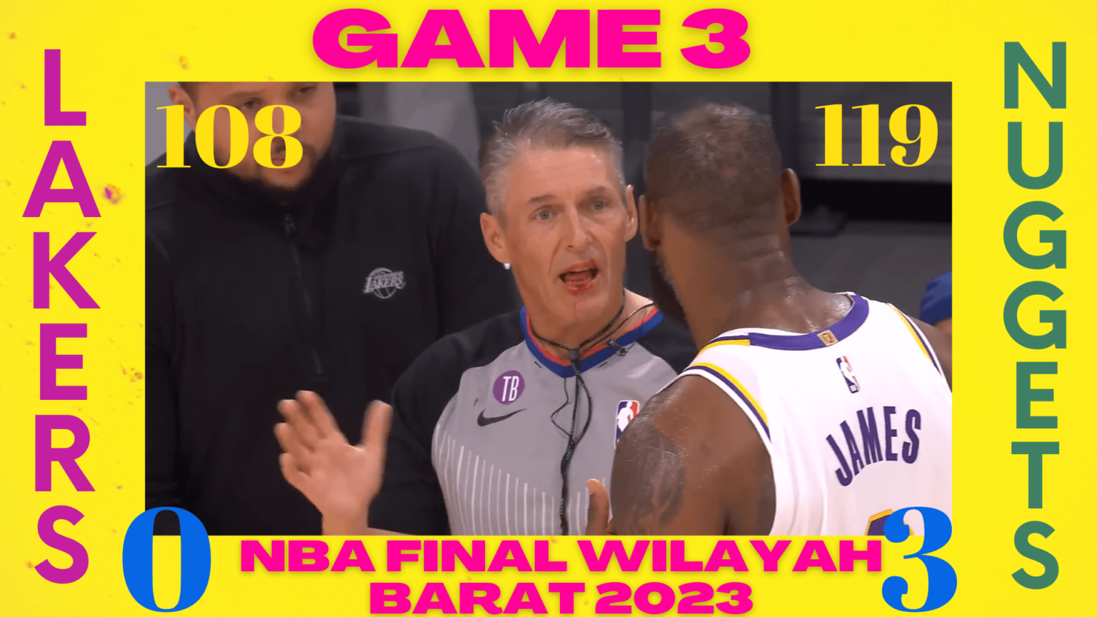 lakers lost game 3 wcf final